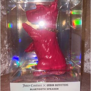 Juicy couture pink dog speaker